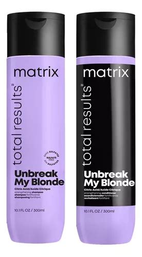 Matrix Kit Shampoo Acondicionador Unbreak My Blonde Envío gratis