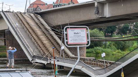 Letzte Stra Enbahn Passierte Br Cke Minuten Vor Einsturz