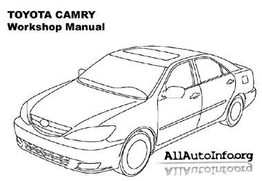 Toyota Camry Workshop Manual