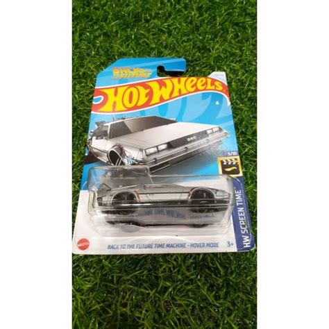 Hot Wheels Back To The Future Time Machine Hover Mode Shopee Philippines