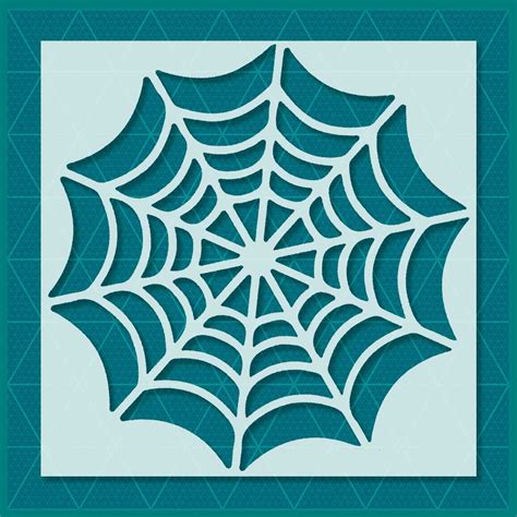 SPIDER WEB STENCIL | LAZY STENCILS