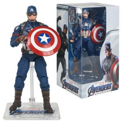 Jual Zd Toys Captain America Avengers Endgame Action Figure Set Toy Di