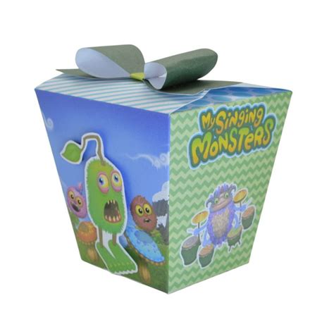 Caixa Sushi My Singing Monsters Produtos Personalizados No Elo