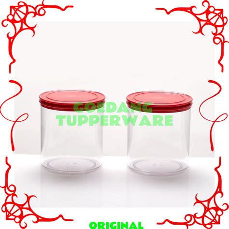 Jual Toples Snack Tupperware Original Anti Pecah L Toples Bening