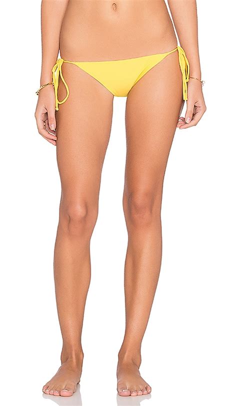 Rachel Pally Ibiza Bikini Bottom In Yellow Revolve