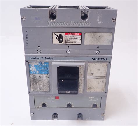 Seimens LXD6 A Sentron Series Circuit Breaker 600A 600V