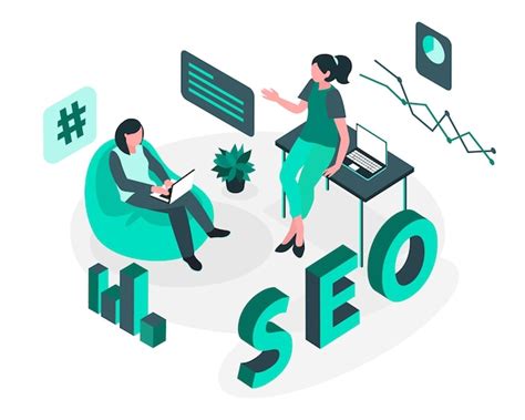 Premium Vector Seo Concept Illustration