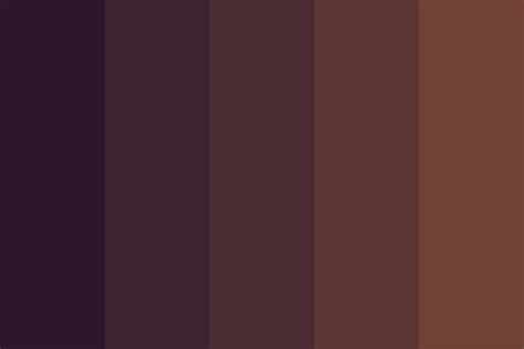 Auburn Hair Color Palette