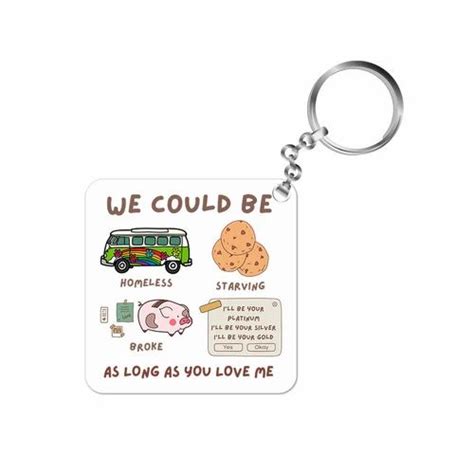 Justin Bieber Keychain As Long As You Love Me Key Chains Designer