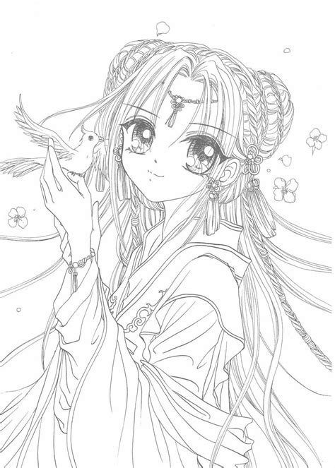Аниме раскраска сложная | Смотреть 25 фото бесплатно