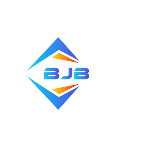 BJB abstract technology logo design on white background. BJB creative ...