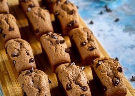 Fondants au fromage blanc poire et pépites de chocolat Quand Nad