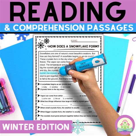 Non Fiction Reading Passages With Comprehension Questions Winter