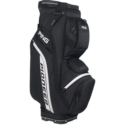 PING PIONEER GOLF BAG BLACK/WHITE