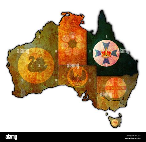 Queensland flag Cut Out Stock Images & Pictures - Alamy