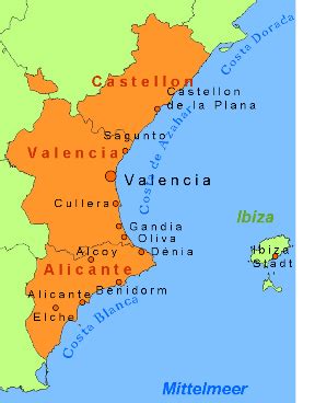 Valencia Info - Location and Facts