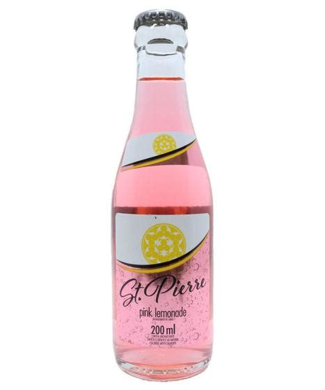 Agua Tonica St Pierre Pink Lemonade 200ml Água Tônica Magazine Luiza