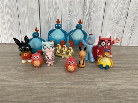 CBEEBIES FIGURE BUNDLE Toy Twirlywoos Bing Night Garden Bbc Childrens ...