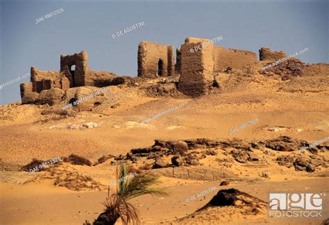 Ruins Of The Temple Of Domitian And Trajan El Dush Kharga Oasis