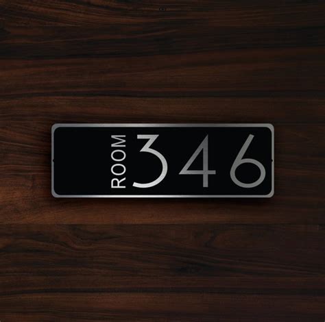 CUSTOM HOTEL ROOM Door Number Sign Hotel Room Door Number - Etsy