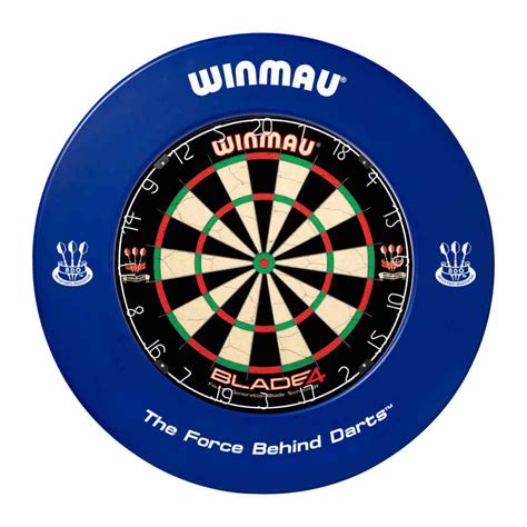 Winmau Professional Dartboard Surround with Printed Winmau Logo in Blue ...