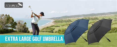 Zomake Extra Large Golf Umbrella Inch Grand Parapluie De