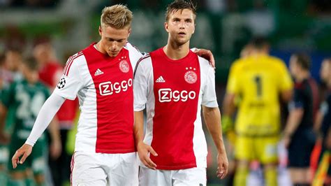 Ajax Laat Zege Glippen Tegen Rapid Wien In Voorronde Champions League