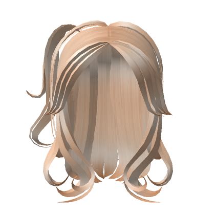 Kawaii Y2k Anime Flowy Hair Blonde Roblox Item Rolimon S