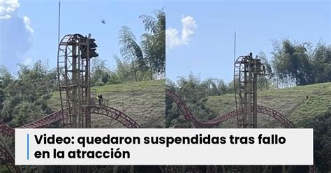 Horror en el Parque del Café Turistas quedaron atrapados en la