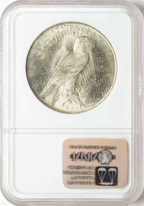 1923 1 Peace Silver Dollar Coin Ngc Ms65