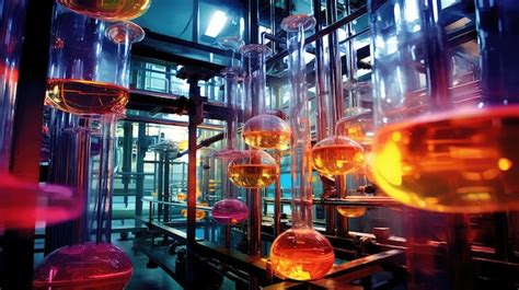 premium photo process factory chemical plant