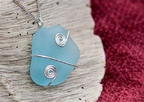 How To Wire Wrap Beach Glass Beachglass