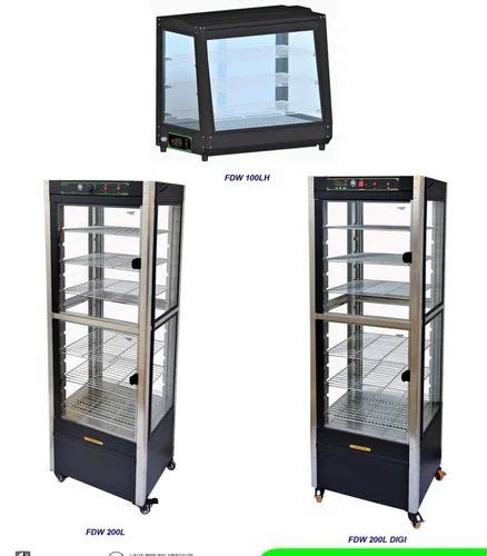 Stainless Steel Rectangular Countertop Hot Display Showcase For Bakery At Rs Piece In