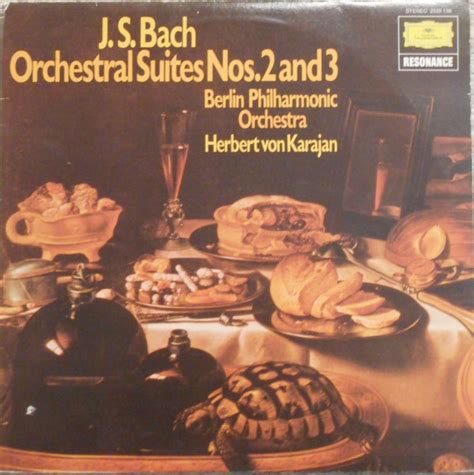 Orchestral Suites Nos And De Johann Sebastian Bach Berliner