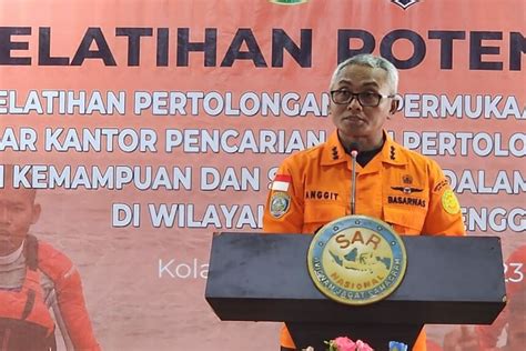 Basarnas Melatih 50 Potensi SAR Di Kolaka Cara Pertolongan Di Air