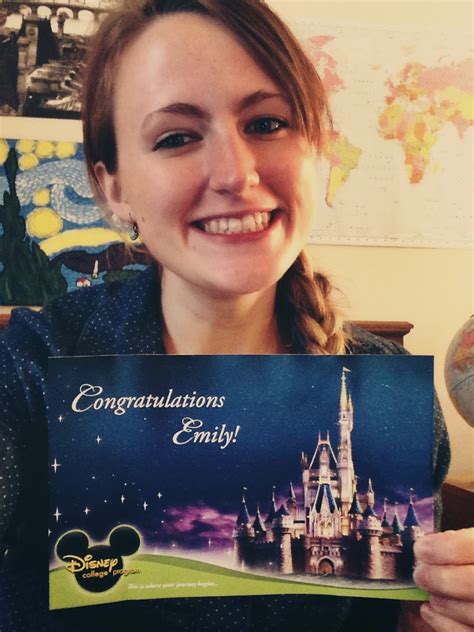 Disney College Program Emily Style Ive Been Accepted