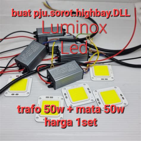 Jual Mata Led Pju Cobra 50w 50 Watt Set Trafo Led 50watt Driver Led 50