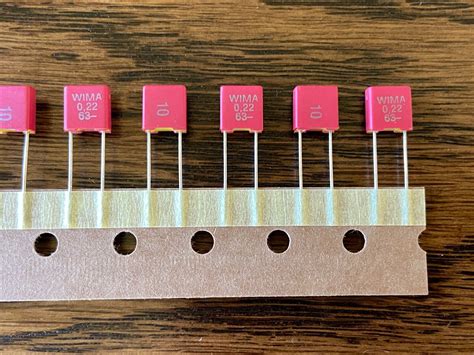 New Uf V Wima Mks Film Capacitors For Stereo Rebuilds Mm