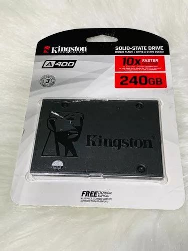 Disco Sólido Kingston Ssd Sata A400 240gb Gris Mercadolibre