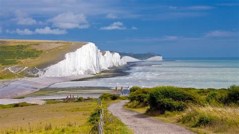 Wallpaper Landscape Sea Bay Shore Beach England Coast Cliff