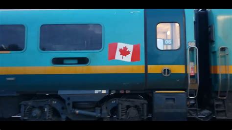 TRAINS Sunset Via Rail Renaissance Trainset With F40PH 2 Arrives At