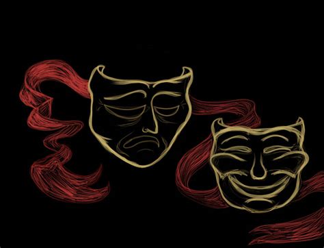 Theater Masks Wip By Masqued Mistress On Deviantart