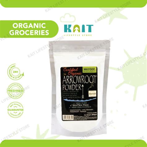 Mh Food Organic Arrowroot Powder Gm Lazada