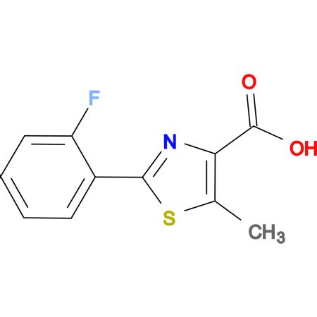 Fluoro Phenyl Methyl Thiazole Carboxylic Acid