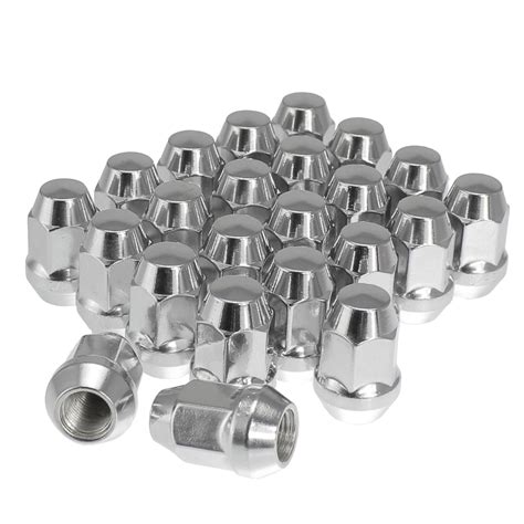 1/2" x 20 Bulge Acorn Lug Nuts | 13/16" Head | Chrome Lug Nuts Titan W – Titan Wheel Accessories