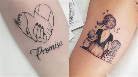 Tatouages Trop Mignons Qui C L Brent L Amour M Re Fille