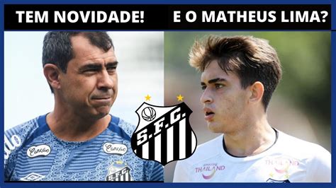 CARILLE ESBOÇA TIME TITULAR E O MATHEUS LIMA JÓIA DA BASE YouTube