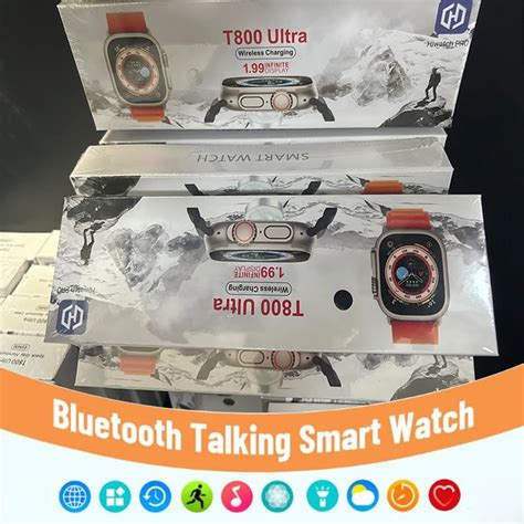 2024 New Smartwatch T800 49mm 2 09 Inch Smart Watch With Strap Lock