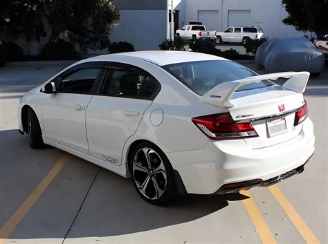 Pro Design Trm Style Spoiler Wing For Honda Civic