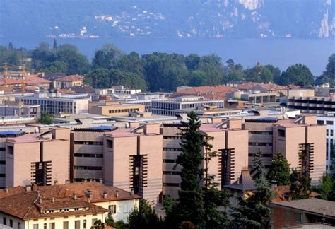 Banca Del Gottardo Di Lugano Svizzera Progetto Di Mario Botta